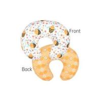 Paquete de 2 Fundas Almohada Lactancia para Bebe recién Nacido en Forma U Lactancia Materna Funda de peluche con Bosques y Flores 22,5x18 Pulgadas (Abeja + Animales) - details 0