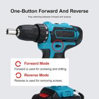 Taladro Atornillador , Weytoll eléctrico multifuncional 3 en 1 bateria litio , impacto de 21 V Motor cepillado , azul, ENVIO 24H - details 7