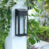 Lámpara De Pared Solar LED Para Jardín Y Entrada De Villa Estilo Moderno Decoración Exterior Impermeable Luz De Calle Solar - details 1