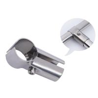 Conector De Tubo De Acero Inoxidable Clip De Conexión De Juntas Para Contenedores Casas Florales Conexión De Tubos Redondos Simplificada - details 6