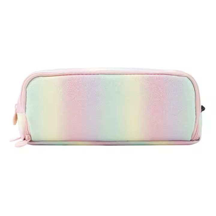 Alojamiento para Adolescentes - 3 Compartimientos-Gran Capacidad - Ideal para Escuela y Oficina (Colores Arco Iris) - 1