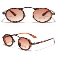 Gafas De Sol Rectangulares Para Mujer 2024 Moda Punk Acero Inoxidable Montura Vintage Protección UV400 Antiglareante Tamaño Universal - details 8
