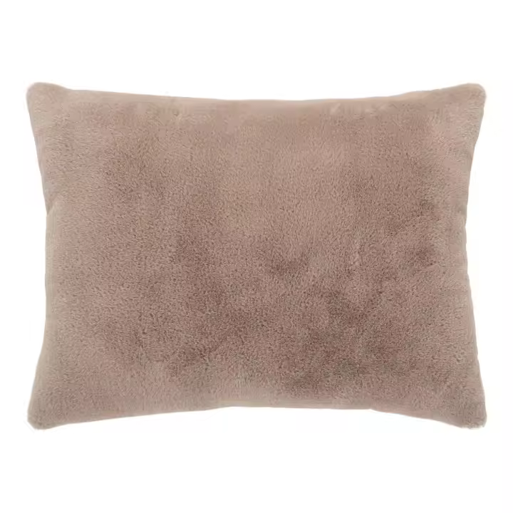 Almohada Decorativa Evora, Algodón, Marrón, 45x60x15 cm - 1