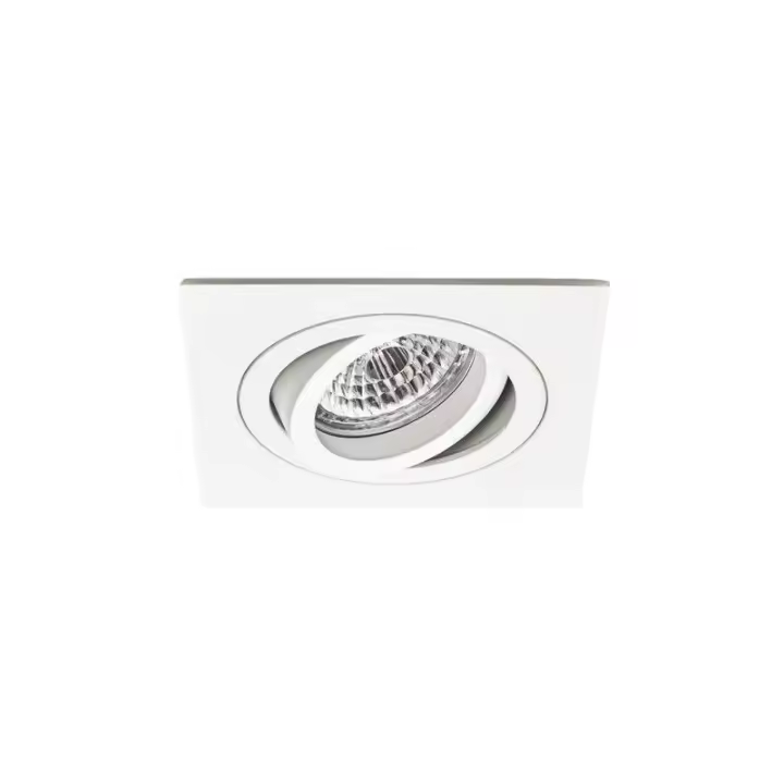 HUANGJISOO Downlight 704 GX5,3 12V 50W Blanco Técnico JISO 704D-90 - Focos Empotrables LED - 1