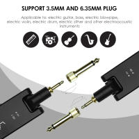 Sistema De Transmisión Inalámbrico M-VAVE WP-8 Para Guitarra Eléctrica Con Recibidor Y Transmisor Batería Integrada Y Caja De Carga 3.5mm Y 6.35mm - details 8