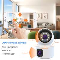Cámara IP V380 pro Con Doble Lente Visión Nocturna Vigilancia Infantil Inalámbrica 4G Alarma De Movimiento AI Detectar Humanos Seguridad CCTV Doméstico - details 3