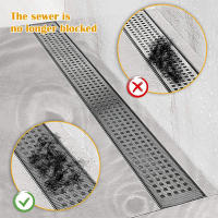 Filtro De Drenaje Para Baño Y Cocina PVC Desechable 5/10M Capturador De Pelo Escobilla De Techo Anti Bloqueo Tamaño 70mm*5m/70mm*10m - details 1