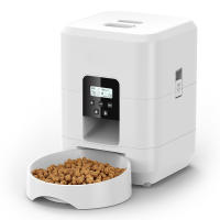 Dispensador Automático De Comida Para Mascotas 2L Para Gatos Y Perros Con Mediciones Regular Y Register Incluye Tazón De Comida - details 0
