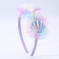Diadema De Estrella Brillante Para Niñas Con Encaje Arcoíris Y Forma De Mariposa Accesorios De Cabello Para Niños Fiesta Fashion - details 5
