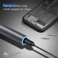 Juego De Destornilladores Eléctricos De Precisión 28 En 1 Mini Herramienta De Reparación Sin Cable Con 24 Piezas Magnéticas 2 Ajustes De Torque 3 Luces LED - details 5