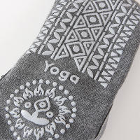 Calcetines De Yoga Para Mujer Antideslizantes De Silicona Transpirables Para Ballet Pilates Fitness Danza Y Ejercicio - details 17