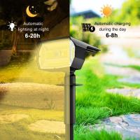 Luces Solares Para Paisaje IP65 Impermeables Con 3 Modos Luz Solar Para Jardín Camino 72/68 LED Modernas Para Exterior - details 24