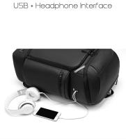 Mochila De Viaje Para Hombres Con Gran Capacidad 50L Mochila De Negocios Con Portátil De 17 Pulgadas Mochila De Senderismo Con Bolsa Para Zapatos - details 6
