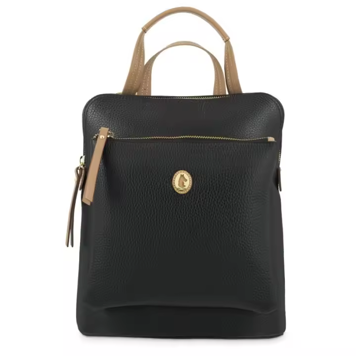 EL POTRO: MOCHILA BOLSO MUJER PIEL 1510-OASIS-NEGRA El Potro - 1