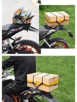 Cuerda De Bungee Retráctil Para Casco De Motocicleta Con 2 Ganchos Tamaño Dual (24"/90cm) Para Equipaje/Moto/Camping - details 6