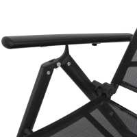 vidaXL Tumbona plegable de aluminio Sillas de Exterior Ideal para jardín, playa, piscina, terraza Tumbona Piscina Tumbonas Playa Tumbonas Jardín Exterior - details 3