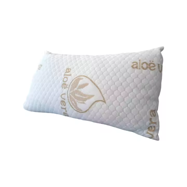 Samborella almohada viscoelástica lavable, indeformable, transpirable, anti ácaros, firmeza alta. copos de visco y aloe vera - 1