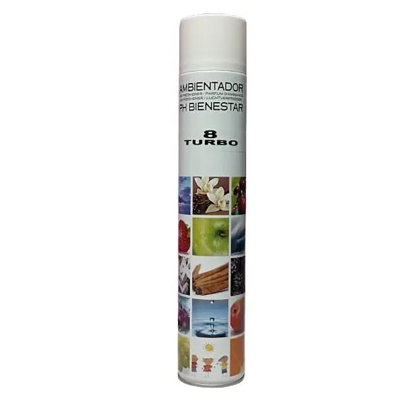 😈Ambientador Spray Turbo PH Bienestar, 😈Nº8 (Quiksilver) , Elimina Olores de Tabaco y Mascotas, 750ml - ¡Dile Adiós a los Malos Olores en Casa y Oficina! - 1