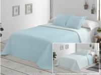 Colcha MULTI Lisa para Cama 90/105/135/150, 100% Microfibra Extra Suave, Biti Reversible, Cubrecama Fina, Primavera Verano Entretiempo, Incluye Funda de Cojín - details 3