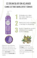 Naturtint CC Cream Silver Sin Aclarado. Elimina Los Tonos Amarillentos y Cobrizos, Repara, Protege y Acondiciona, Para Cabellos Rubios, Blancos y Teñidos, 95,8% Ingredientes Naturales, 200 ml - details 1