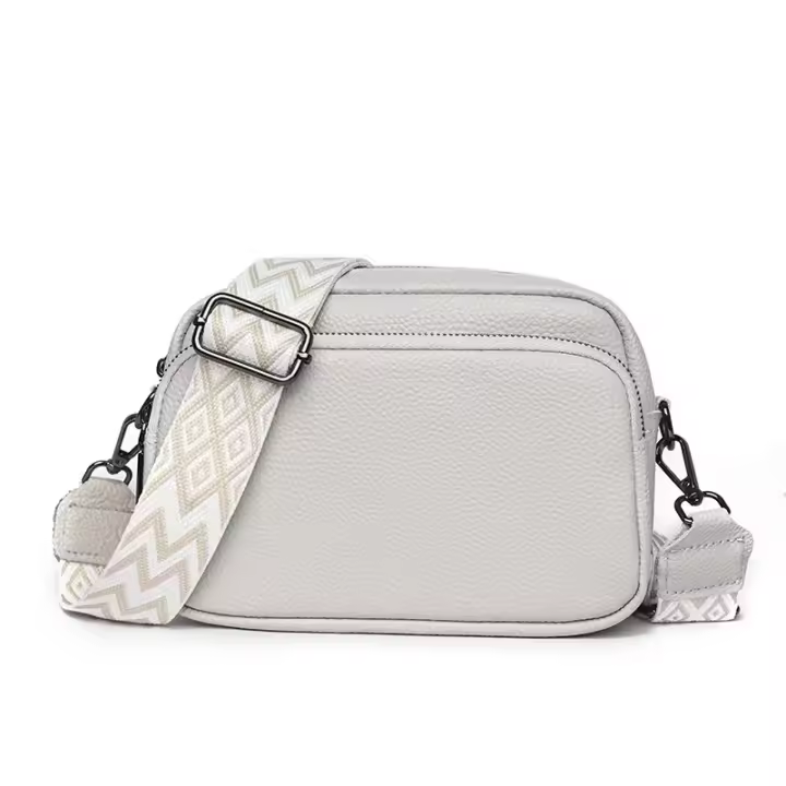 Bolsos cruzados para Mujer: bolsos de mano y bandoleras de cuero con Correa Ancha ajustable, Bolso Cruzado para Cámara para Mujeres, Niños, Viajes, - 1
