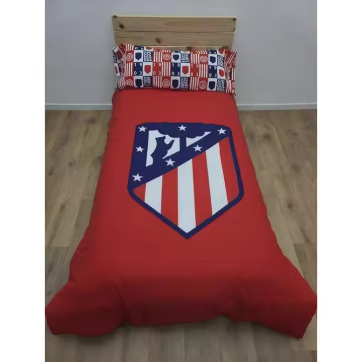 Bimba Pimba Atlético de Madrid juego de sabanas modelo 3 producto oficial para camas de 105,135 y 150. - 1