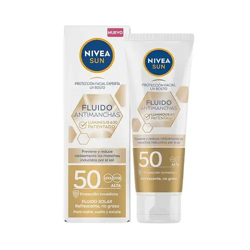 Nivea Sun Antimanchas Fluido Facial Spf50 40 Ml - 1