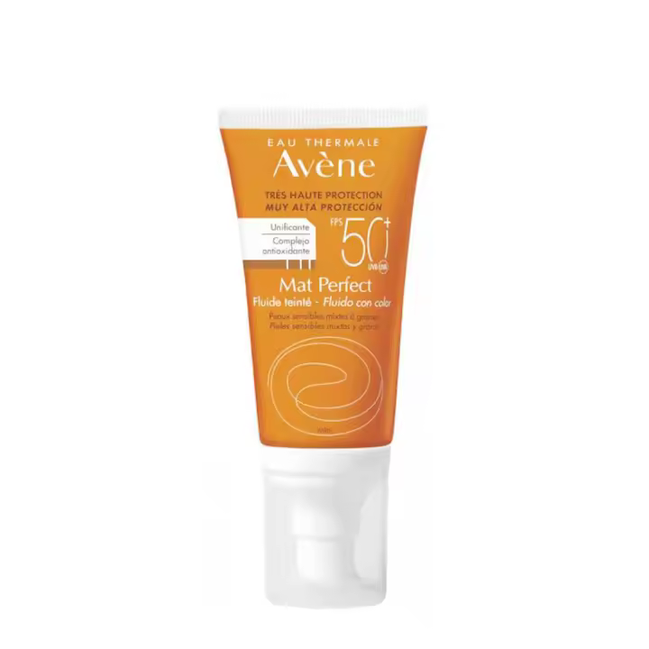 Avene mat perfect fluido con color spf 50+ 50ml - 1