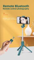 Selfie Stick Trípode con Control Remoto Inalámbrico-4 en 1 Extensible Portátil para Celular Móvil Compatible con iPhone 15/14/13/12/11 Pro/XS Max/XS/X/8/7 (Negro) - details 4