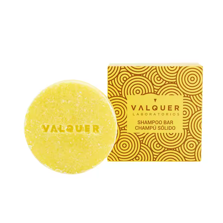 Valquer Laboratorios Pack de 3 Champús Sólidos Acid con Extracto de Limón y Canela - 50 Gx3uds - 1