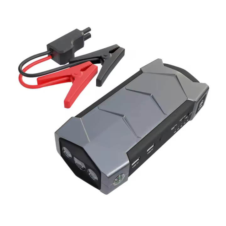 Extralink jump max7 jump starter 10000 mah  amplificador de batería de coche  powerbank, 3x led, linterna, brújula, martillo - 1