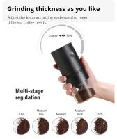 SSTIO Cafetera Portátil de Cápsulas Espresso Eléctrica, cafetera de viaje para camping, cafetera de coche, USB-C de Caja autocalentable con café molido y cápsulas para caravanas, senderismo, oficinas - details 11