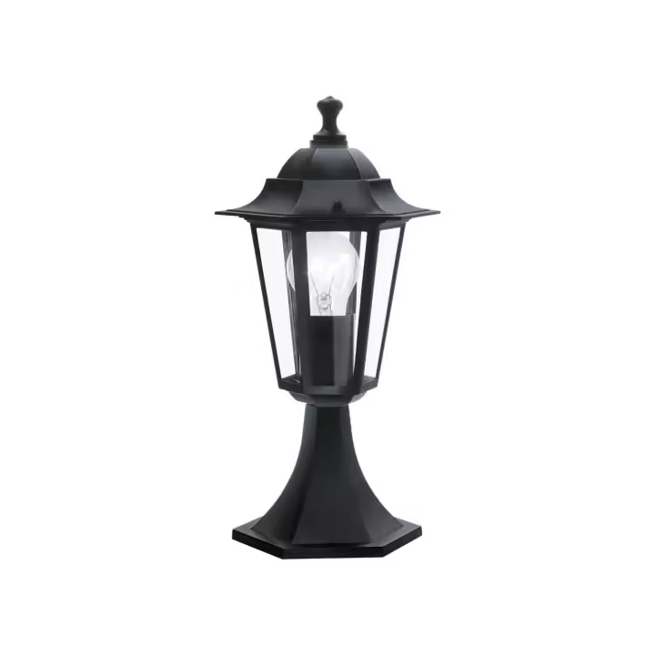 Eglo Lámpara de zócalo aluminio negro IP44 - Laterna4 - 1