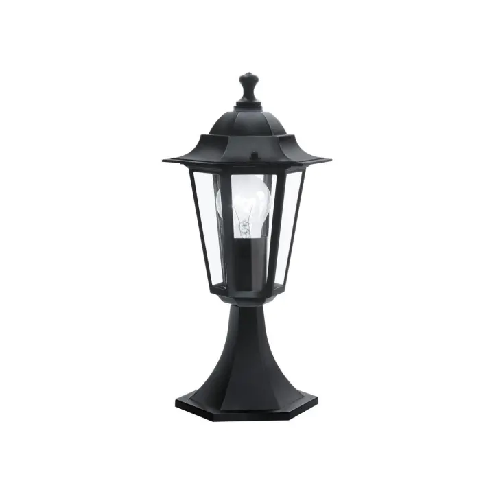 Eglo Lámpara de zócalo aluminio negro IP44 - Laterna4 - 1