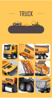 Camión Grúa De Escala 1/50 Modelo De Aleación Diecast Con Sonido Y Luz Juguete De Transporte De Ingeniería Para Colección Regalos Para Niños - details 3