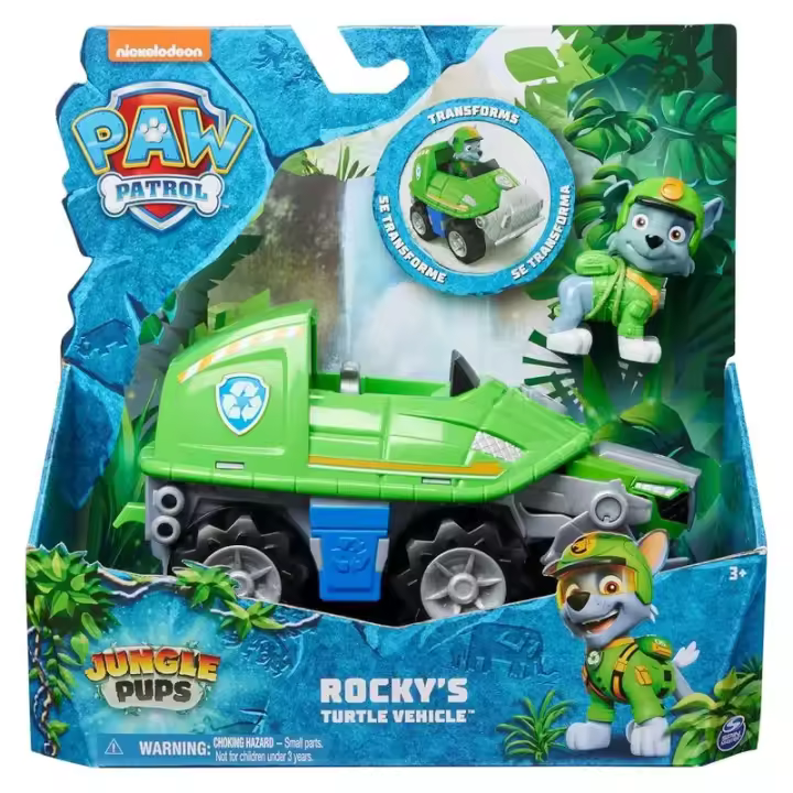 Spin Master Patrulla Canina Vehiculo Rocky Jungle 6067763 - 1