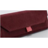 Estuche De Velours Europeo Para Gafas Y Lentes Elegante Y Nobles Caso Suave Plegable Triangular Unisex Para Mujeres Y Hombres - details 7