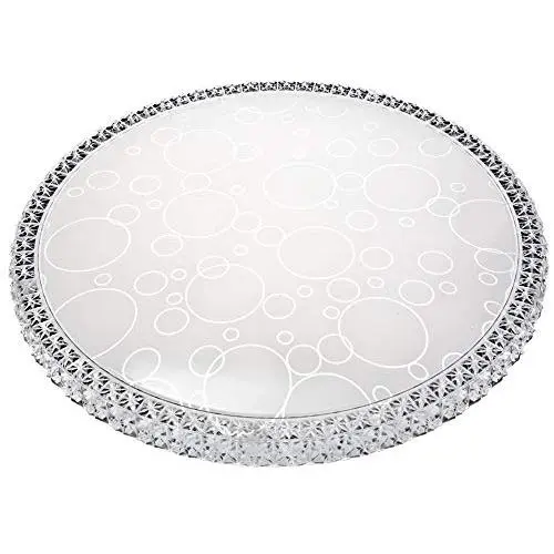 TECNOLUX EURO LED PLAFÓN,Ø 400mm, 24W, LUZ FRÍA, 220-240 V. DIBUJO BURBUJAS - 1