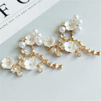 5Pcs Abalorios De Perlas Doradas Creativas Para Manualidades Joyería DIY Broche De Hoja Estilo Botón Accesorios Para Collares Y Aretes - details 22