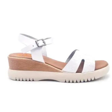 De Verano Sandalias Con Tacón Porronet 3175 Blanco Tacón 8cm