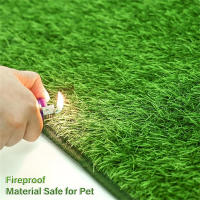 Alfombra De Inodoros Para Perros De Hierba Artificial Fácil De Limpia Y Resistente Al Olor Solución De Entrenamiento Para Mascotas Interior/Exterior - details 2