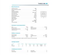 Threeline ND10RBNBL Downlight LED, 9 W, Color Blanco, Blanco Neutro 4000K, Para Montaje Empotrado, Formato Redondo, Alta Eficiencia Energética - details 1