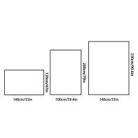 2pcs Cortinas De Ventana Decorativas Para El Hogar Modernas Voile Sólidas Y Transparentes En Blanco Para Decoración De Sala De Estar Tulle Terminado - details 0