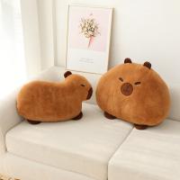 Cojín Creativo De 28cm X 48cm En Forma De Capybara Para Decoración Del Salón Sofa Oficina Capacidad De Relleno PE Espuma Material Poliéster/Celulosa - details 0