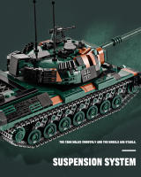 Bloques De Construcción De Tanque Leopard 1 Serie Militar 1145 Piezas Juguetes Educativos Para Niños Y Niñas Regalos Para Niños De Edad Infantil Y Juvenil - details 3