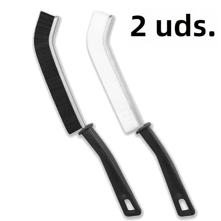 Cepillo De Limpieza Para Grietas Duro Para Limpieza De Grout Cepillo De Escobilla Profundo Para Azulejos Y Espacios Estrechos Herramientas De Limpieza - 1