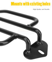 Soporte De Maletero Trasero Para Motocicleta Harley Sportster Iron XL 883 1200 2004-2021 Negro Brillante Accesorio De Motocicleta - details 2