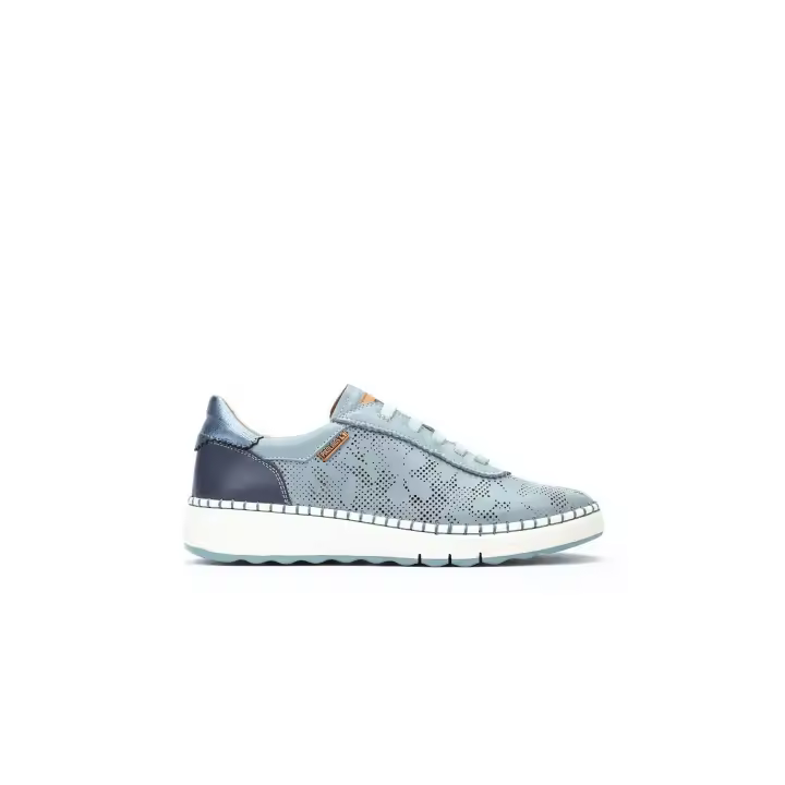 ZAPATILLAS CASUAL CON BANDAS ELÁSTICAS MUJER PIKOLINOS ARENA W0C-6621C1 MARINO - 1