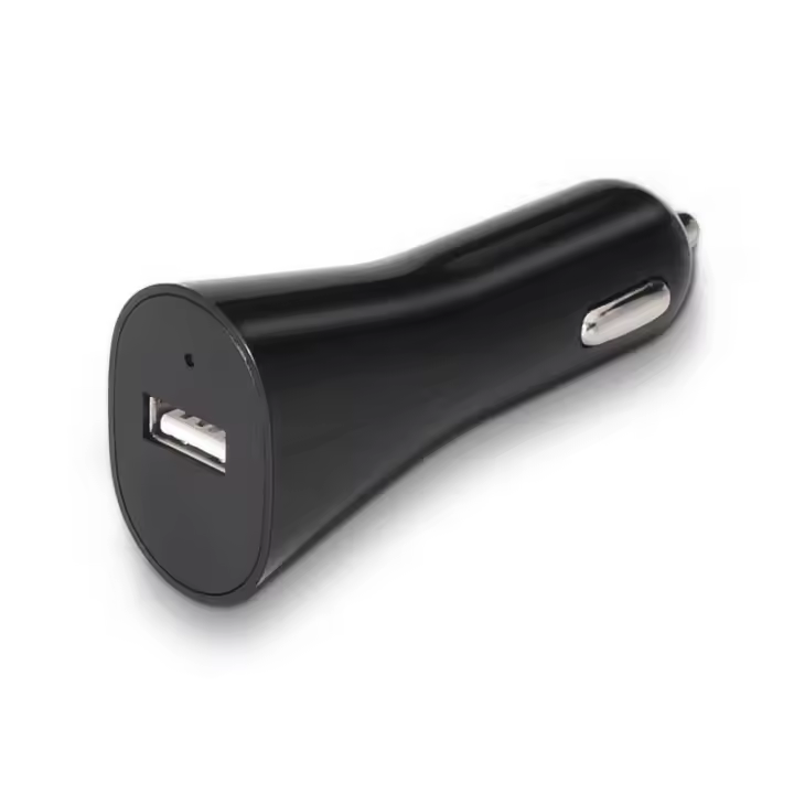 Tooq Cargador USB Coche 5V 1A Negro - Protección Sobrecargas - 1