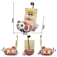 Peluche Laboon De One Piece Tony Tony Chopper Sunny Kun Going Merry Uta Muñecos De Anime Los Piratas Del Sombrero De Paja Juguetes Para Whale Island - details 1